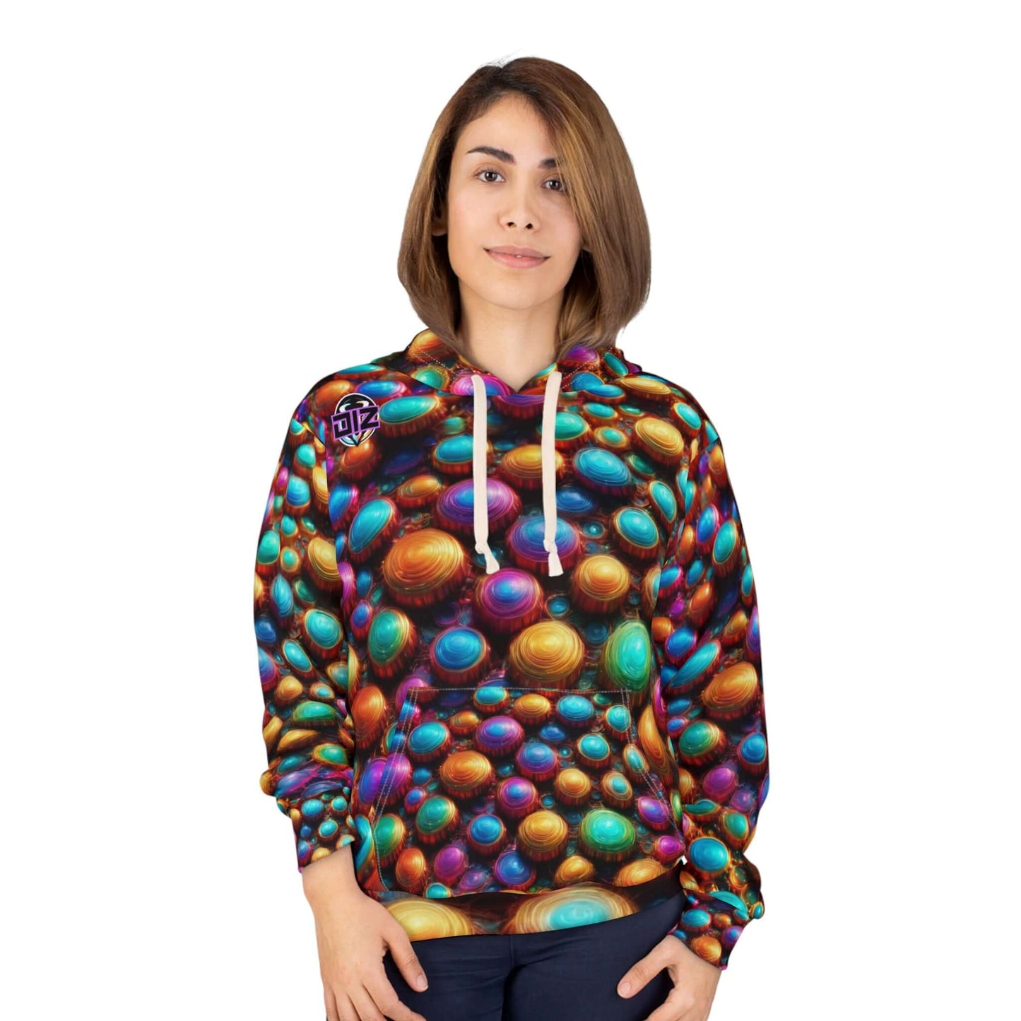 90s Bubble Style Hoodie