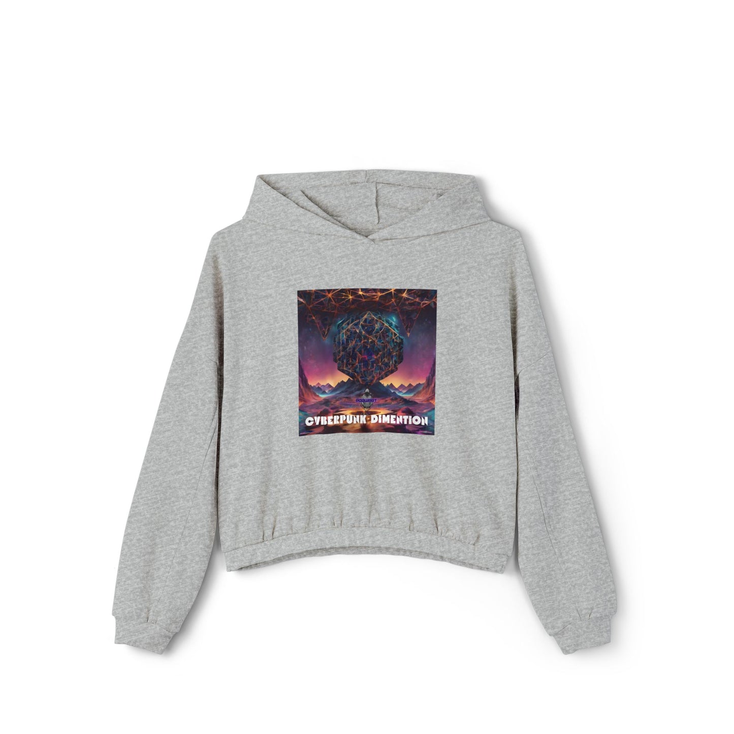 Cosmic Vibes Cinched Hoodie - Perfect for Dreamers & Adventurers