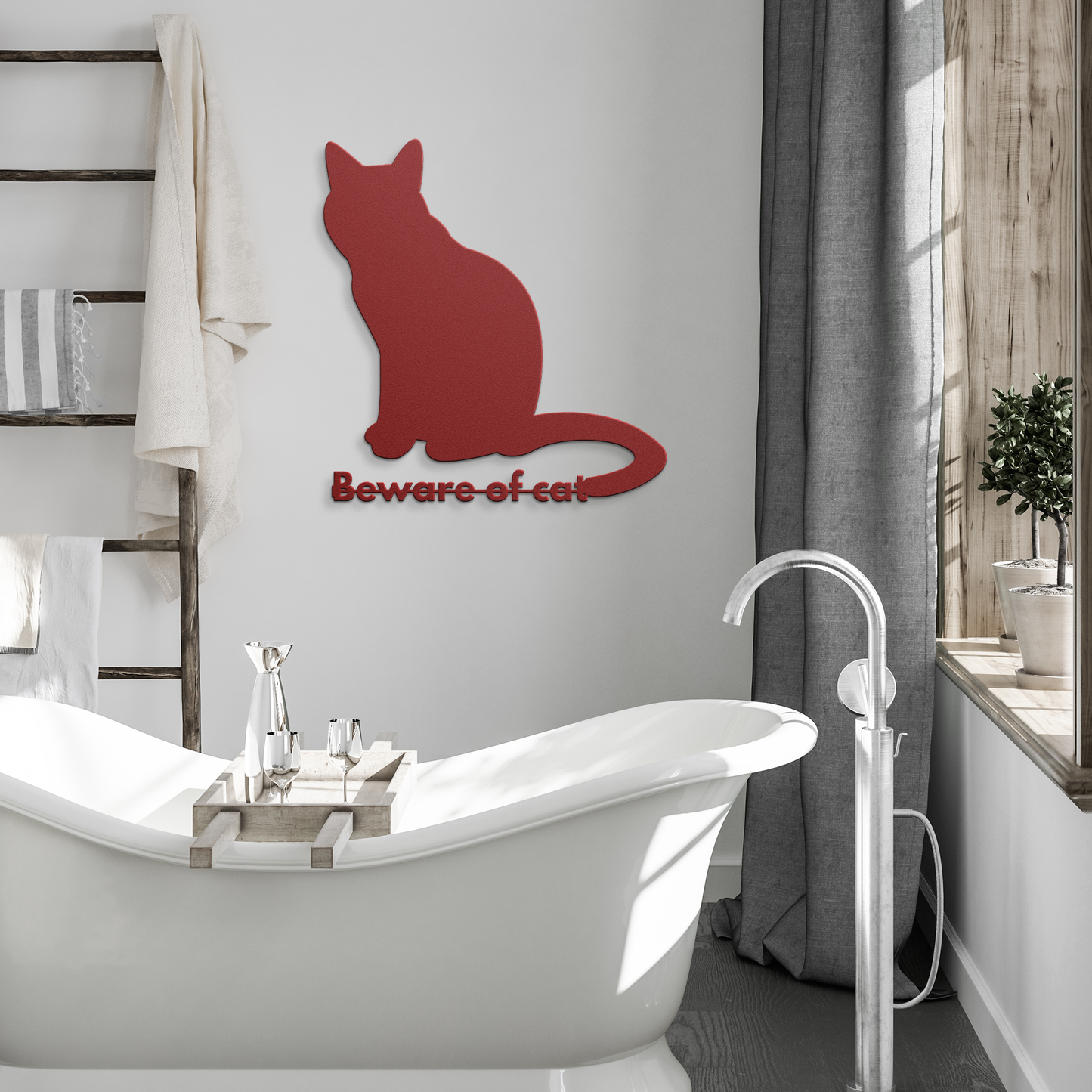 Beware_of_cat_Red_Modern_Bathroom_Mockup.png